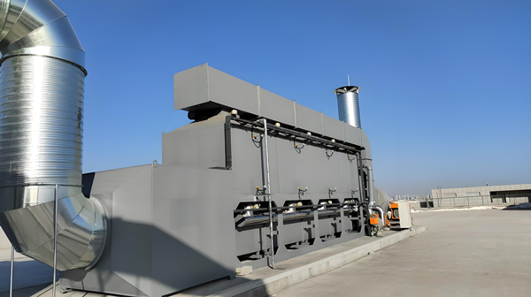 陜西敏華家居智造海綿發(fā)泡廢氣治理工程03